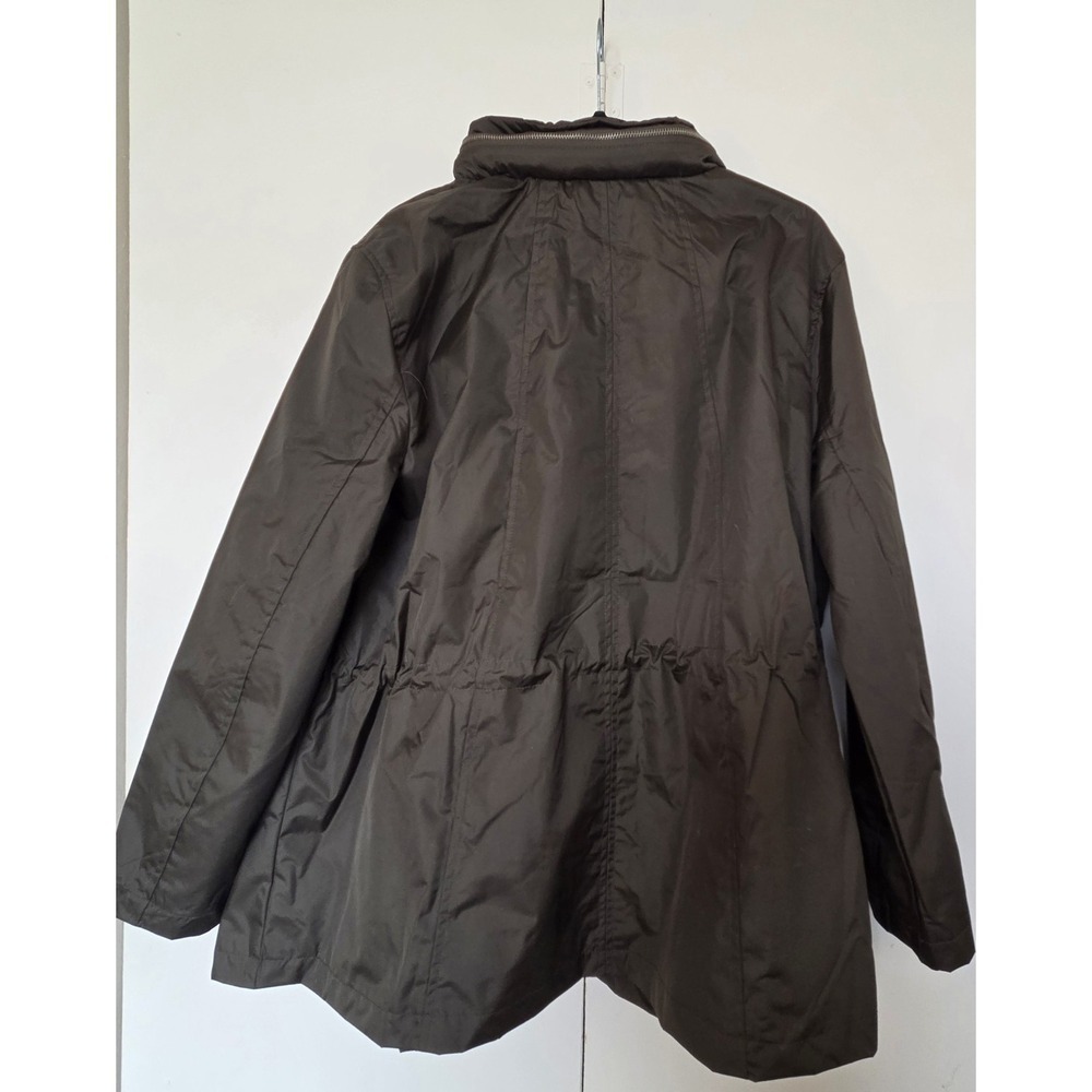 URBAN REPUBLIC Collection Woman's Polyester Anorak/ Hooded Olive Green 2x NWOT - Picture 4 of 6